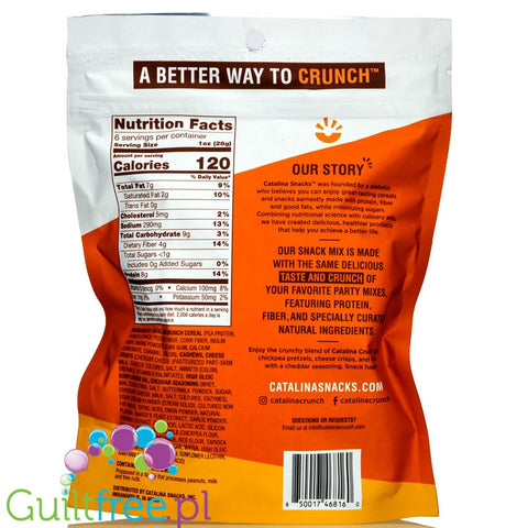 Catalina Crunch Keto Friendly Crunch Mix, Cheddar