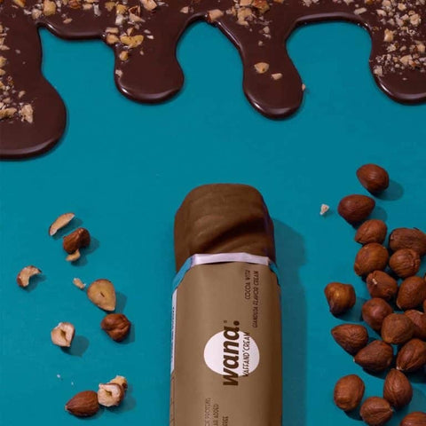 Wana Waffle and Cream Bar Cocoa with Hazelnut and Gianduia