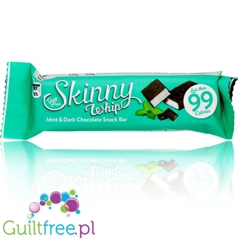 Skinny Whip Mint & Dark Chocolate Snack Bar, 99kcal