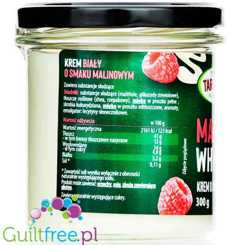 Targroch Malinela - sugar free white chocolate & raspberry spread