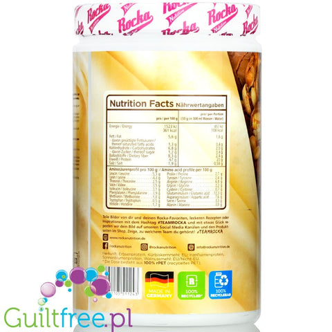 Rocka Nutrition NO WHEY Vegan Protein Chocolate Peanut 1kg