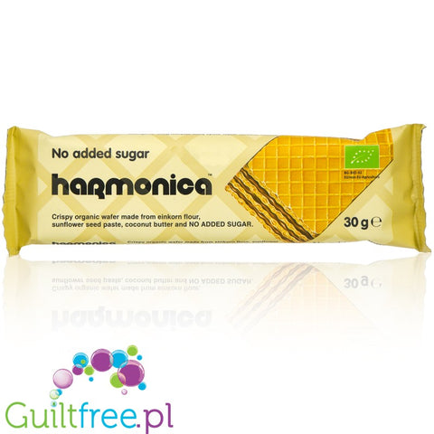 Harmonica - bio wafer without sugar with chocolate cream