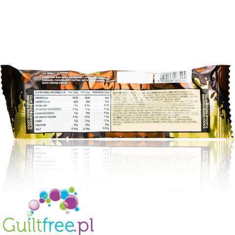 Battle Bites Sticky Toffee Pudding protein bar