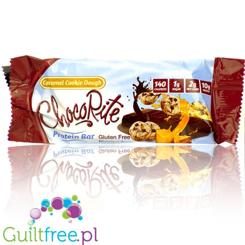 Healthsmart ChocoRite Bars, Caramel Cookie Dough