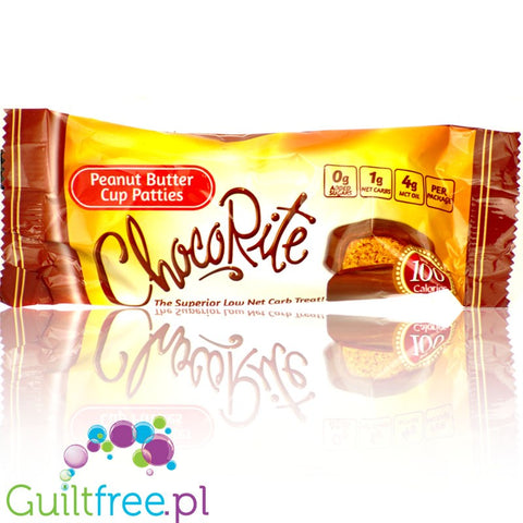 Healthsmart Chocorite Peanut Butter Patties box x 16 bars