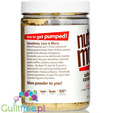 Nuts 'N More Peanut Powder Salted Caramel