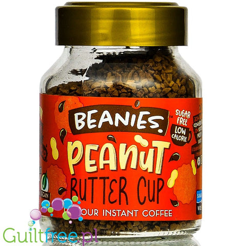 Beanies Peanut Buttercup instant flavored coffee 2kcal pe cup
