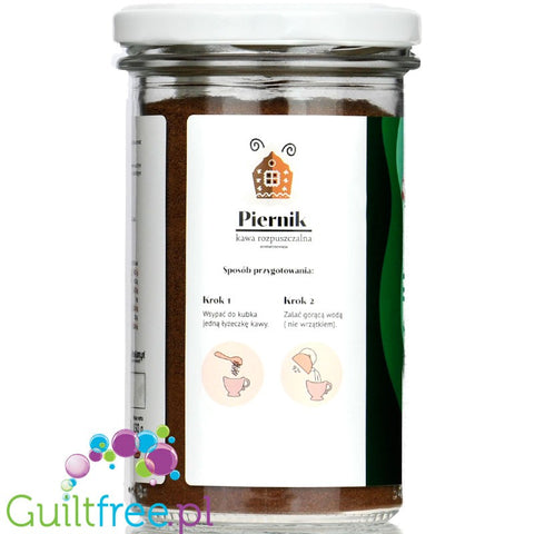 Krukam Gingerbread - flavored instant coffee without sugar