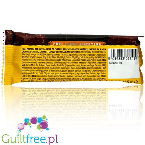 MyProtein Impact Bar Caramel Nut