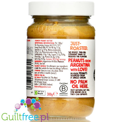 Pip & Nut Crunchy Peanut Butter