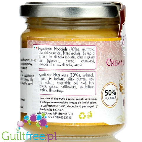 SoFi Gym Proteica Crema di Nocciola - Italian hazelnut cream with WPI protein