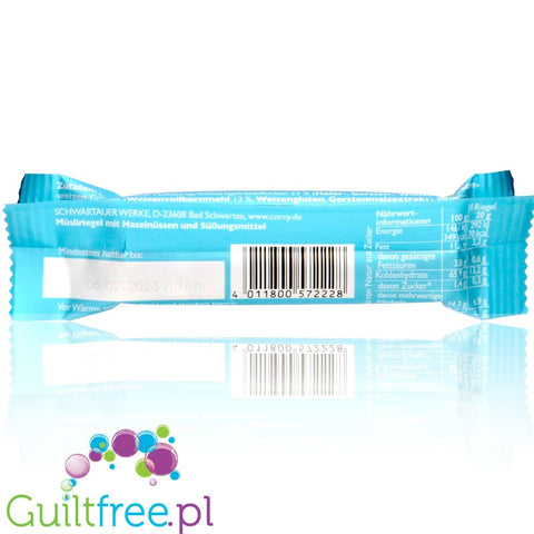 Corny Free Hazelnut Müsli Bar 67kcal