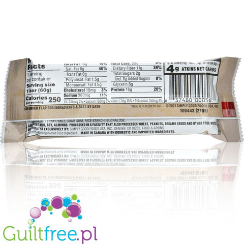 Atkins Meal Chocolate Almond Butter protein bar