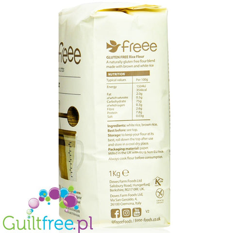 Doves Farm Rice Flour - gluten free flour 1kg