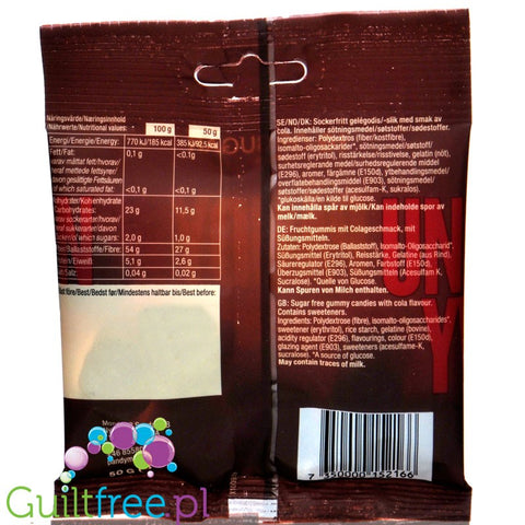 Pandy Candy Sour Cola - sugar free high fiber & low calorie soft jellies