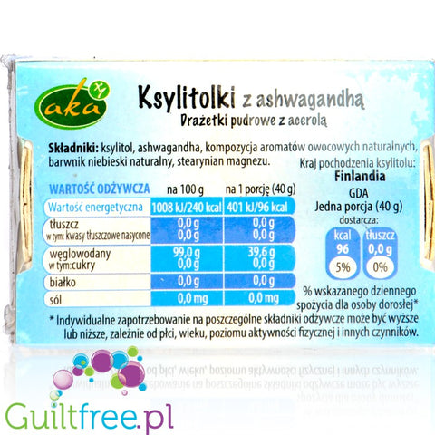 Powdered fruit pastes with acerola extract