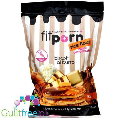 FitPrn Farina di Riso Pregelatinizzata Biscotti al Burro - flavored sweet rice flour, Milky Sponge Cake
