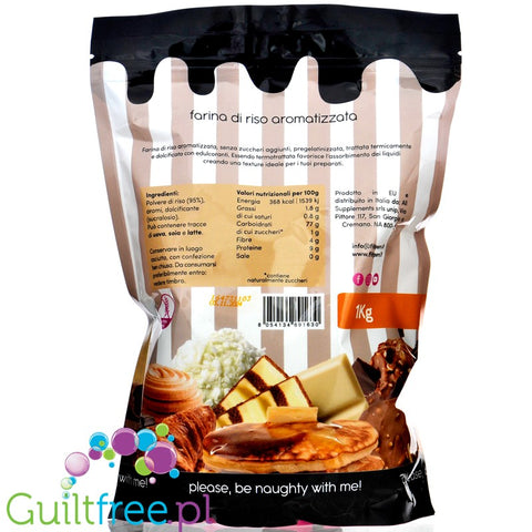 FitPrn Farina di Riso Pregelatinizzata Croissant - flavored sweet rice flour