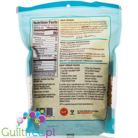 Bob's Red Mill Textured Vegetable Protein