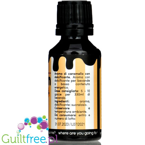 FitPrn Drip Zero Flavdrops Caramello