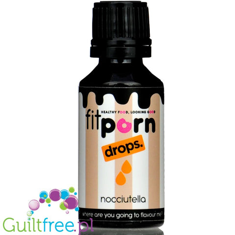 FitPrn Drip Zero Flavdrops Nocciutella 