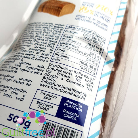 Functional Food Pane Low Carb low carb sliced bread