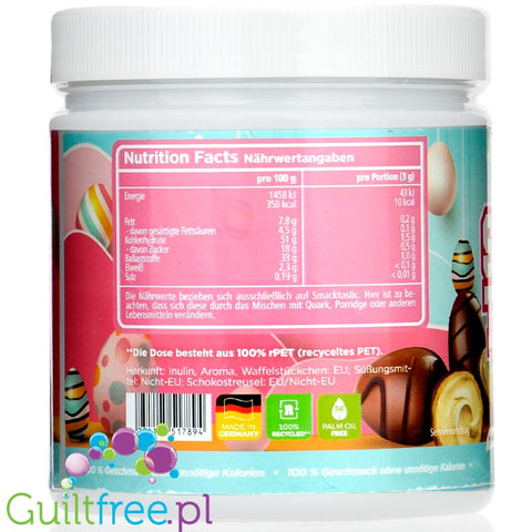 Rocka Nutrition Smacktastic Kiddy Hazelnut Cream, Limited Edition, original sugar free 