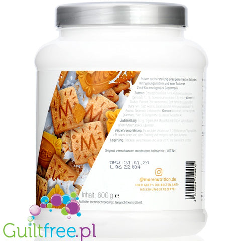 More Nutrition Total Vegan Protein Cinnalicious 600g