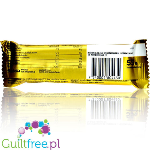 Barebells Salty Peanut  added sugar protein bar