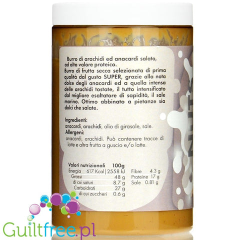 Super Butter Runny Nuts Salty Cashew Hunger 380g 