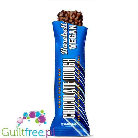 Barebells Vegan Protein Bar Chocolate Dough no added sugar vegan protein bar