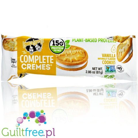Lenny & Larry´s The Complete Cremes  Vanilla 12x13,5g - Oreo Gold inspired vegan protein cookies