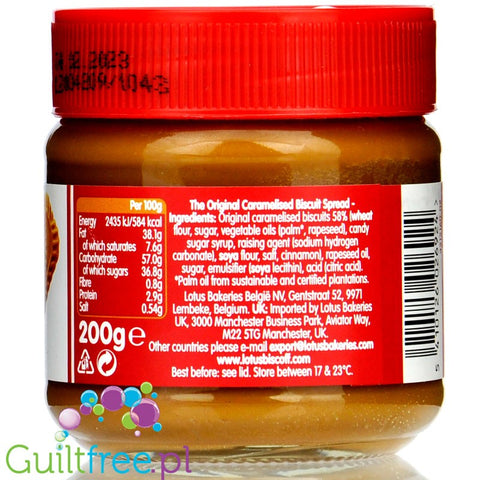 Lotus Speculoos Smooth spread 200g