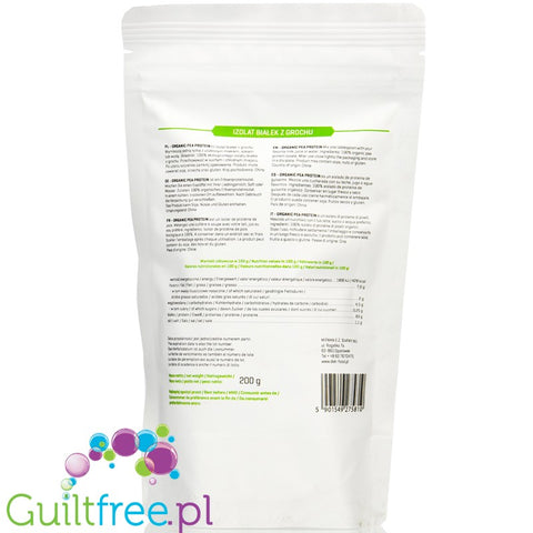 Diet Food Bio Pea Protein 200g