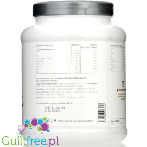 More Nutrition Total Protein ein Hazelnut-Nougat Praliné 0,6kg