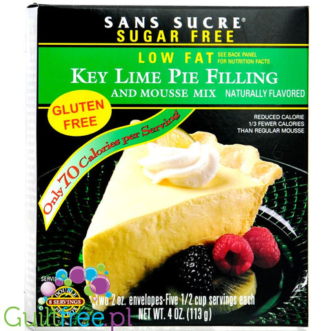 Sans Sucre Key Lime, No Sugar Added Low Fat Mouse