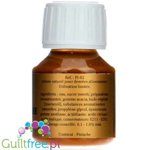 Sélect Arôme Pistache Gourmande - concentrated sugar & fat free food flavoring