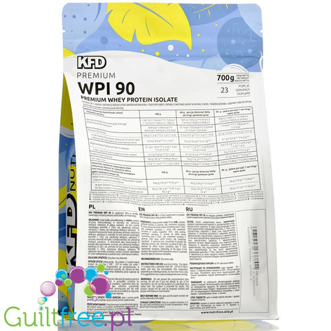 KFD WPI 90 Karmelowo-Mleczny izolat białka serwatkowego