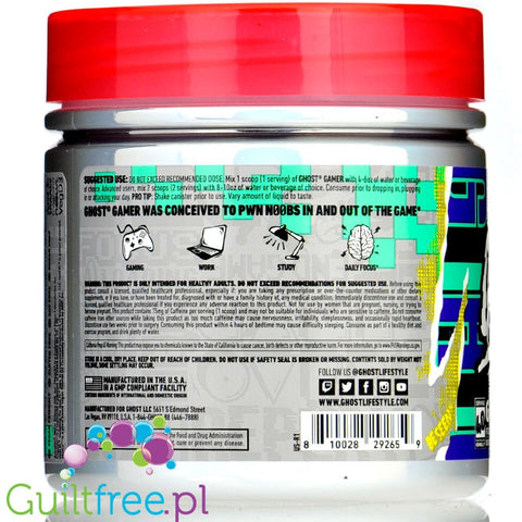 Ghost® Gamer 40 Serv Peach
