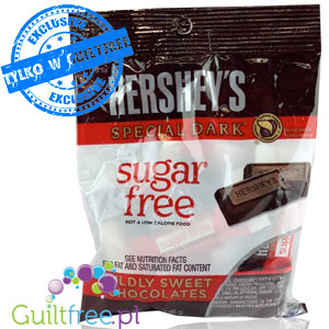 Hershey's Sugar free dark chocolates 