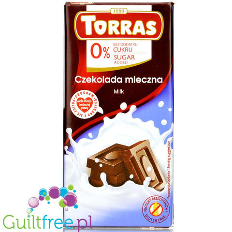 Torras Milk chocolate No suggars added Milky chocolate