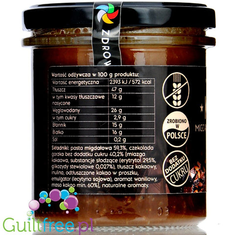 Pięć Przemian Krem migdałowo-czekoladowy KETO 300g