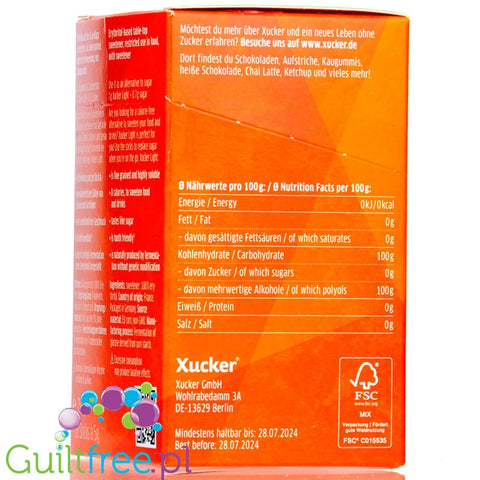 Xucker Light Sticks in a box (50 x 5 g), 250 g