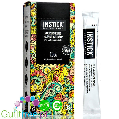 INSTICK Cola sugar free instant drink