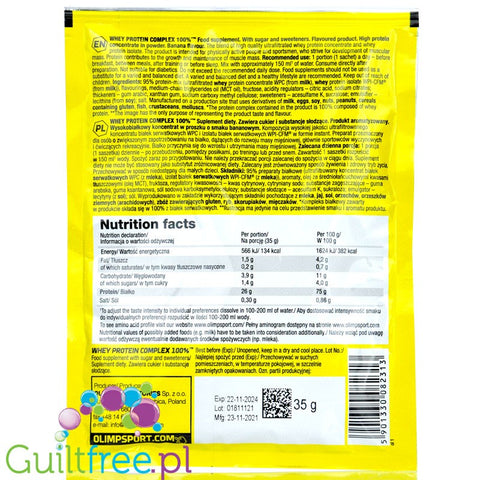 Olimp Whey Protein Complex Ice Coffee, sachet
