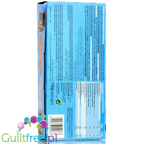 Gullón DietNature Choco Tablet petit buerre cookies with sugar free dark chocolate, box 150g
