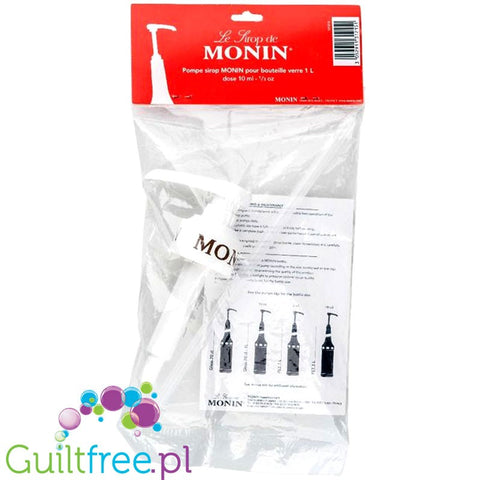 Monin dosing pump for 1L GLASS bottles, dosage 10ml