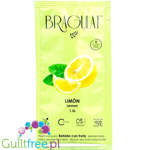 Bragulat Fruit Drink sugar free instant drink in a sachet, with vitamin C