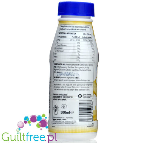 Applied Nutrition Protein Shake Banana Delight 500ml