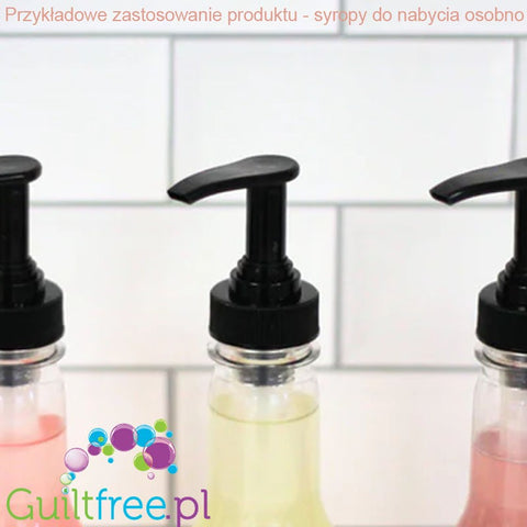 Skinny Syrups dosing pump for "trio" bottles
